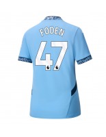 Manchester City Phil Foden #47 Kotipaita Naisten 2024-25 Lyhythihainen